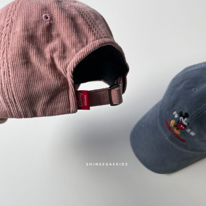 SHINSEAGE KIDS - Korean Children Fashion - #Kfashion4kids - Rib Mickey Cap - 6