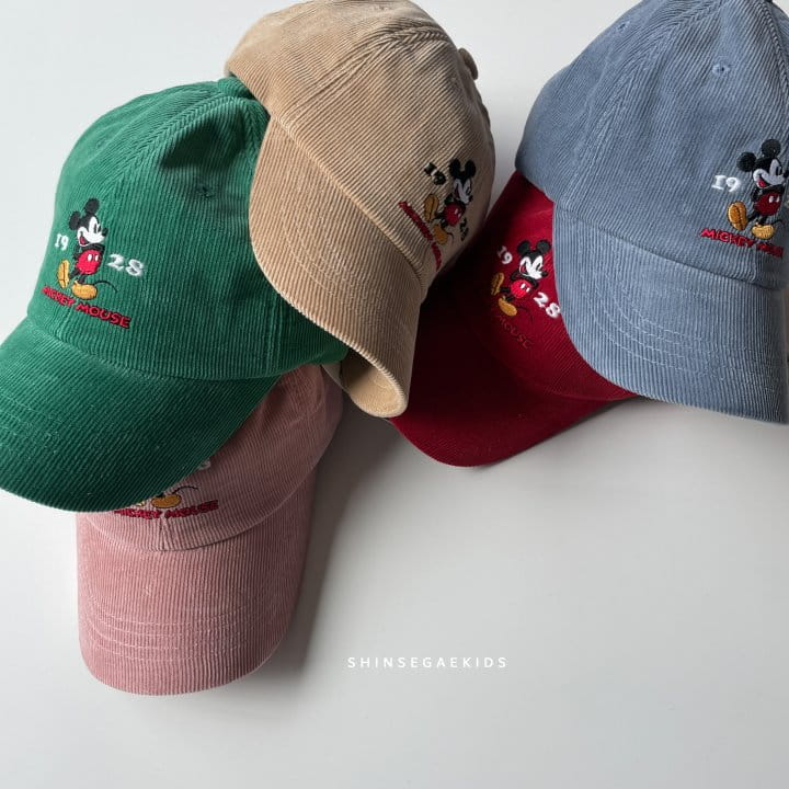 SHINSEAGE KIDS - Korean Children Fashion - #Kfashion4kids - Rib Mickey Cap - 7