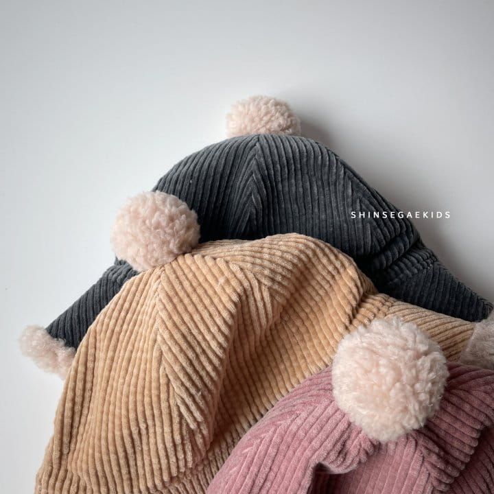SHINSEAGE KIDS - Korean Children Fashion - #Kfashion4kids - Rib Bboglei Bell Bucket Hat - 4
