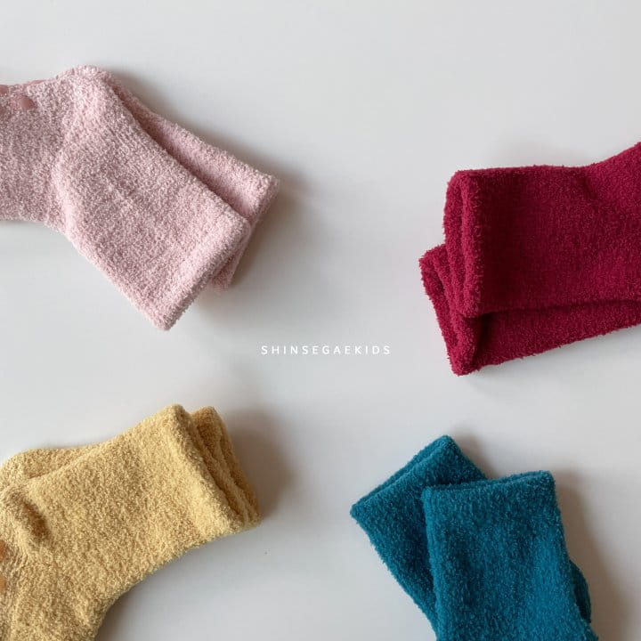 SHINSEAGE KIDS - Korean Children Fashion - #Kfashion4kids - Sleep Socks [set of 4] - 2