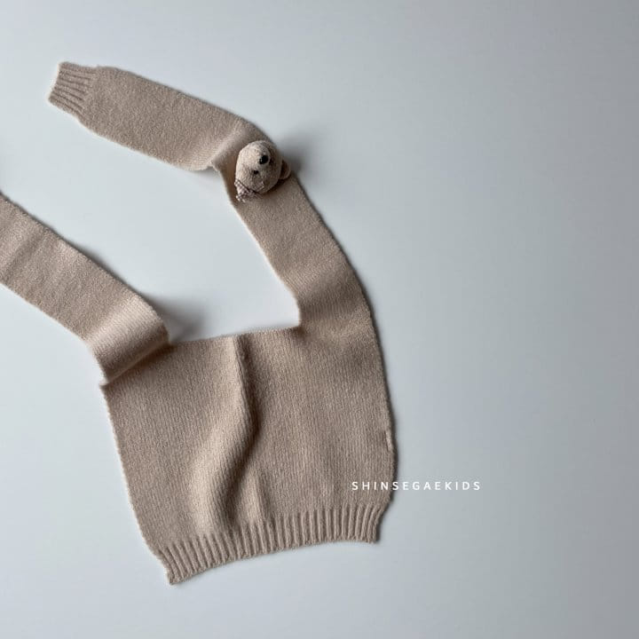 SHINSEAGE KIDS - Korean Children Fashion - #Kfashion4kids - Bear Shawl - 2