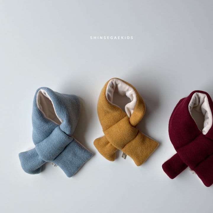 SHINSEAGE KIDS - Korean Children Fashion - #Kfashion4kids - Reversible Knit Neck Warmer