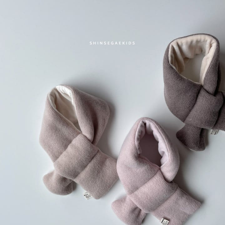 SHINSEAGE KIDS - Korean Children Fashion - #Kfashion4kids - Reversible Knit Neck Warmer - 2