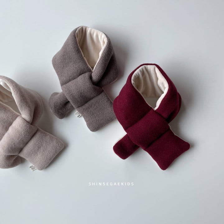SHINSEAGE KIDS - Korean Children Fashion - #Kfashion4kids - Reversible Knit Neck Warmer - 5