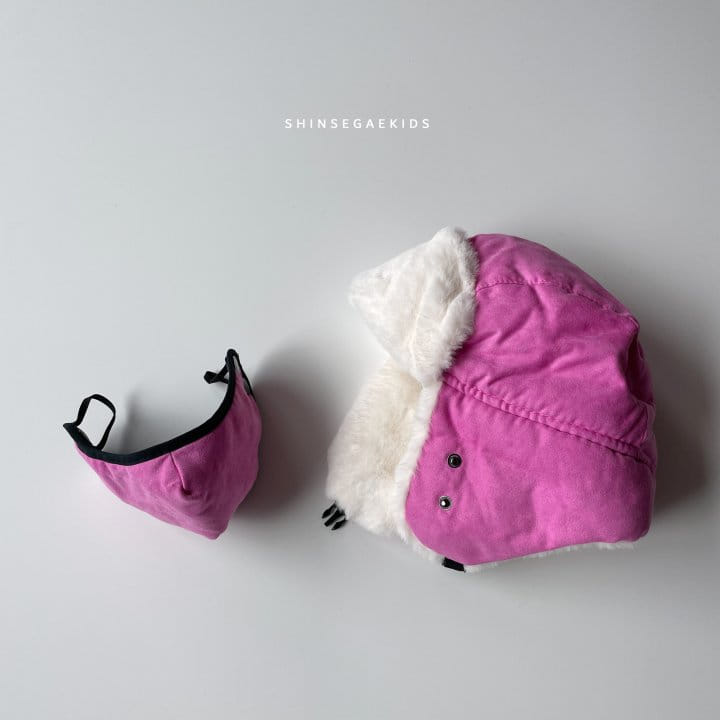 SHINSEAGE KIDS - Korean Children Fashion - #Kfashion4kids - Swead Mask Warm Hat - 2