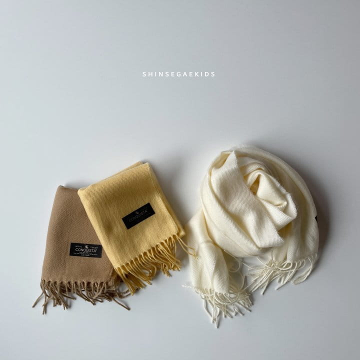 SHINSEAGE KIDS - Korean Children Fashion - #Kfashion4kids - Simple Long Muffler - 3