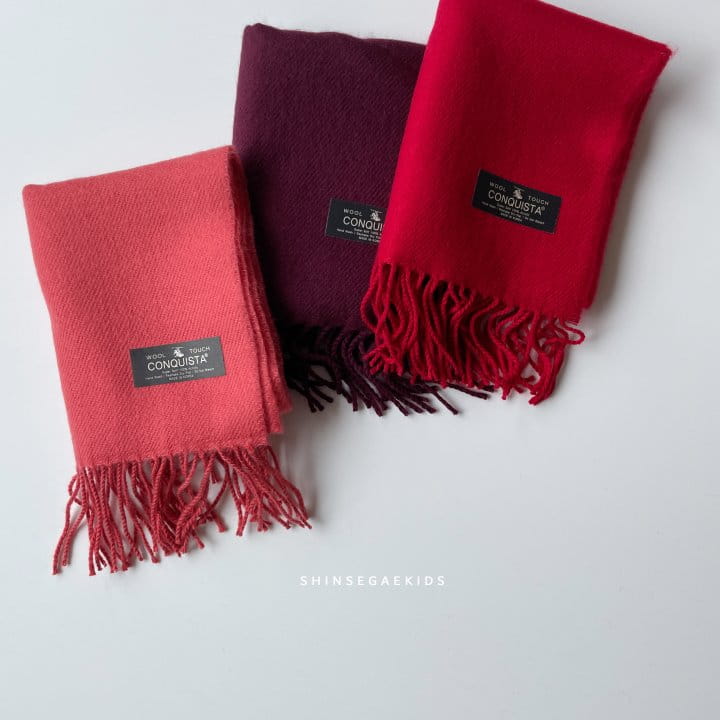 SHINSEAGE KIDS - Korean Children Fashion - #Kfashion4kids - Simple Long Muffler - 4