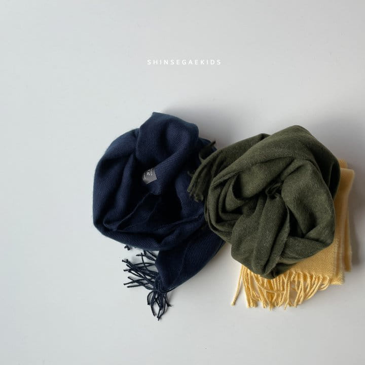 SHINSEAGE KIDS - Korean Children Fashion - #Kfashion4kids - Simple Long Muffler - 6
