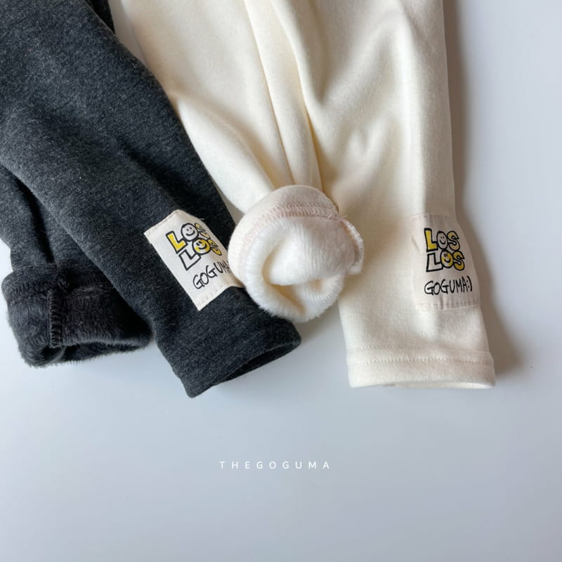 SHINSEAGE KIDS - Korean Children Fashion - #Kfashion4kids - Label Mink Leggings - 10