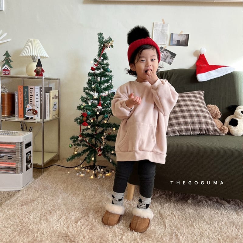 SHINSEAGE KIDS - Korean Children Fashion - #Kfashion4kids - Label Mink Leggings - 6