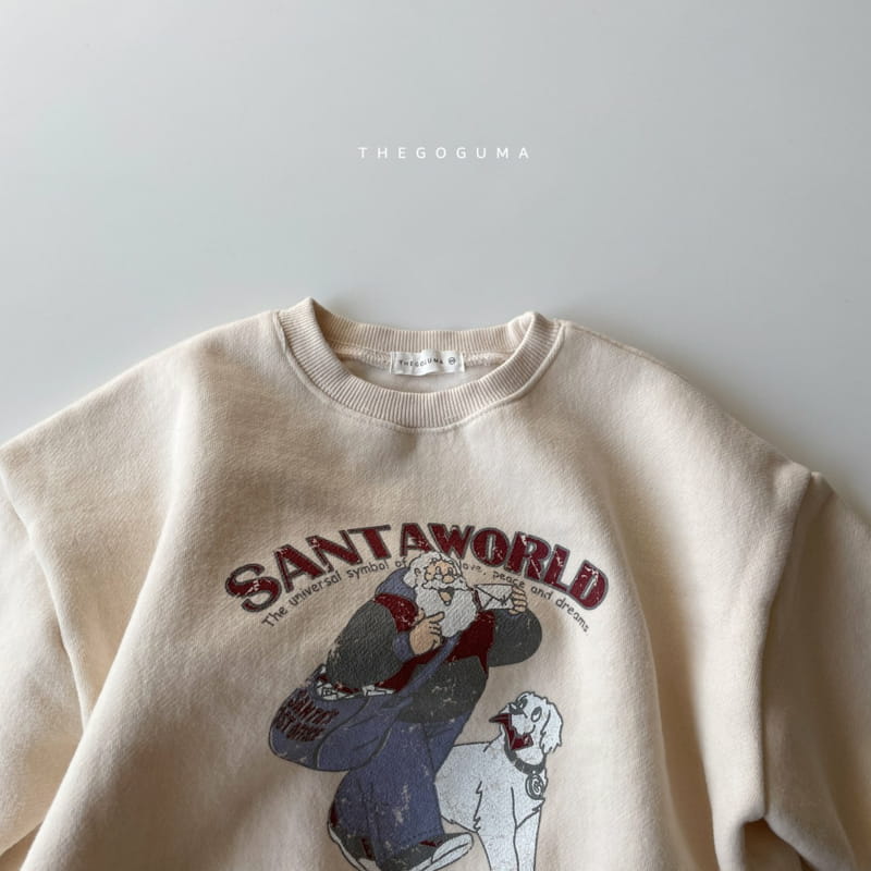 SHINSEAGE KIDS - Korean Children Fashion - #Kfashion4kids - Santa Sweatshirt - 12