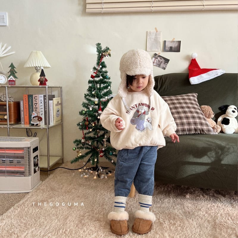 SHINSEAGE KIDS - Korean Children Fashion - #Kfashion4kids - Santa Sweatshirt - 7