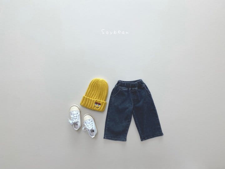 SOYBEAN - Korean Children Fashion - #Kfashion4kids - Fleece Span Wide Jeans