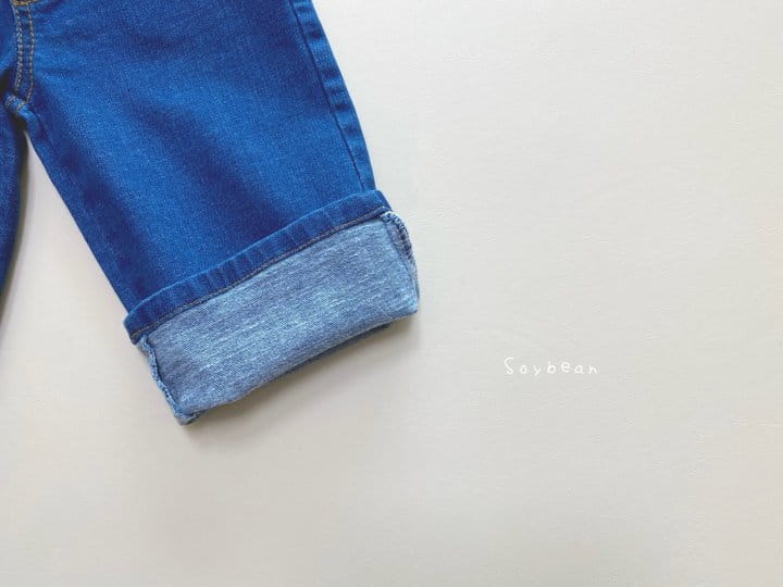 SOYBEAN - Korean Children Fashion - #Kfashion4kids - Fleece Span Wide Jeans - 4