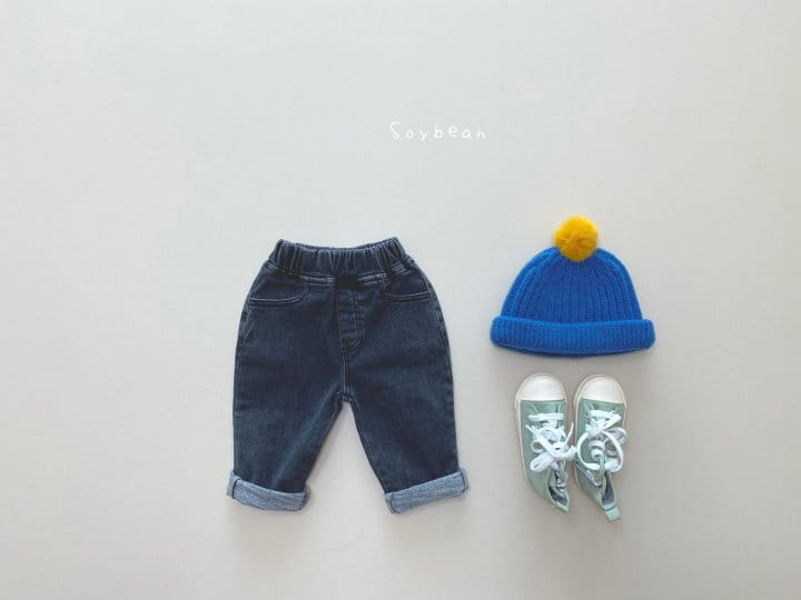 SOYBEAN - Korean Children Fashion - #Kfashion4kids - Fleece Basic Jeans