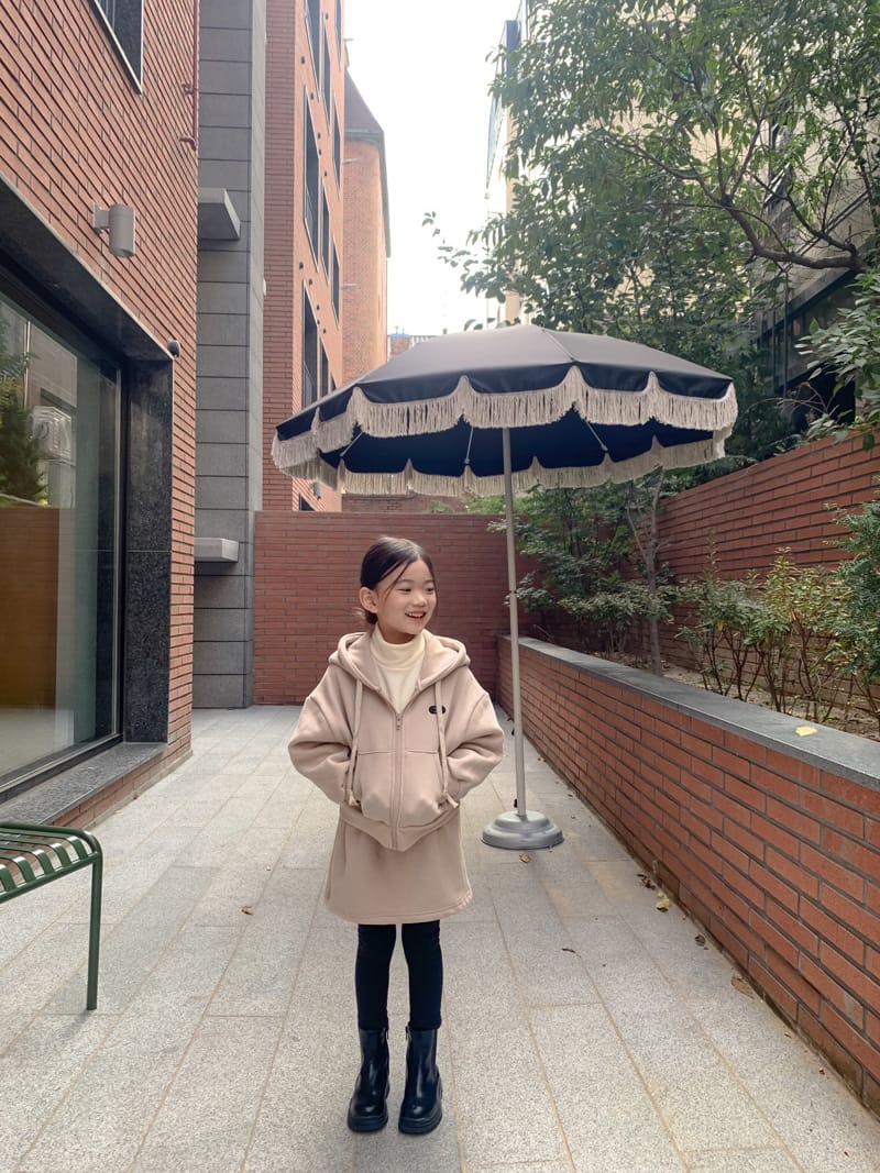 SSONGNLEE - Korean Children Fashion - #Kfashion4kids - Hoody Skirt Set - 3