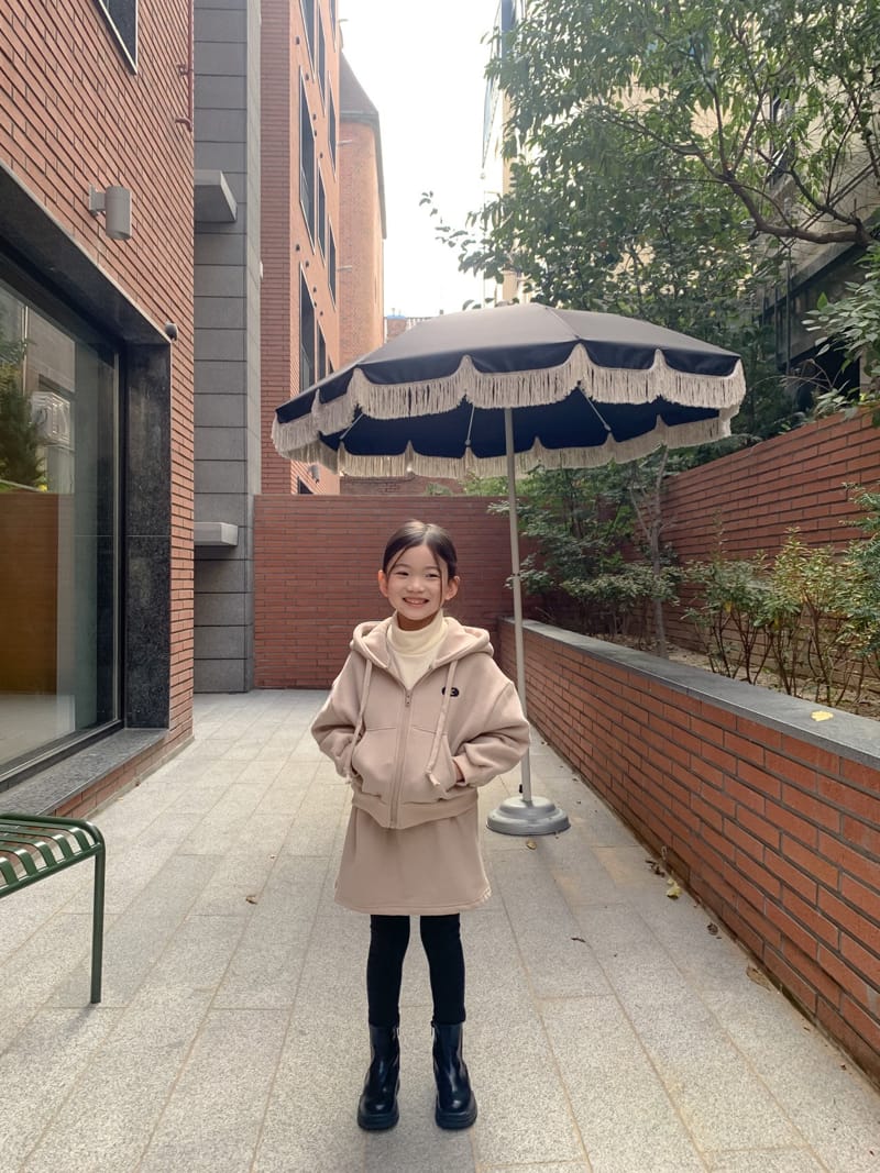 SSONGNLEE - Korean Children Fashion - #Kfashion4kids - Hoody Skirt Set - 5