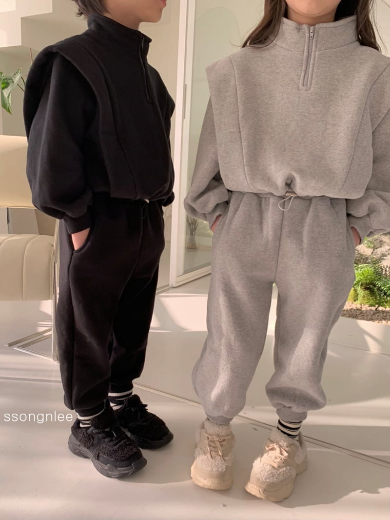 SSONGNLEE - Korean Children Fashion - #Kfashion4kids - Ssong Ssong Top Bottom Set