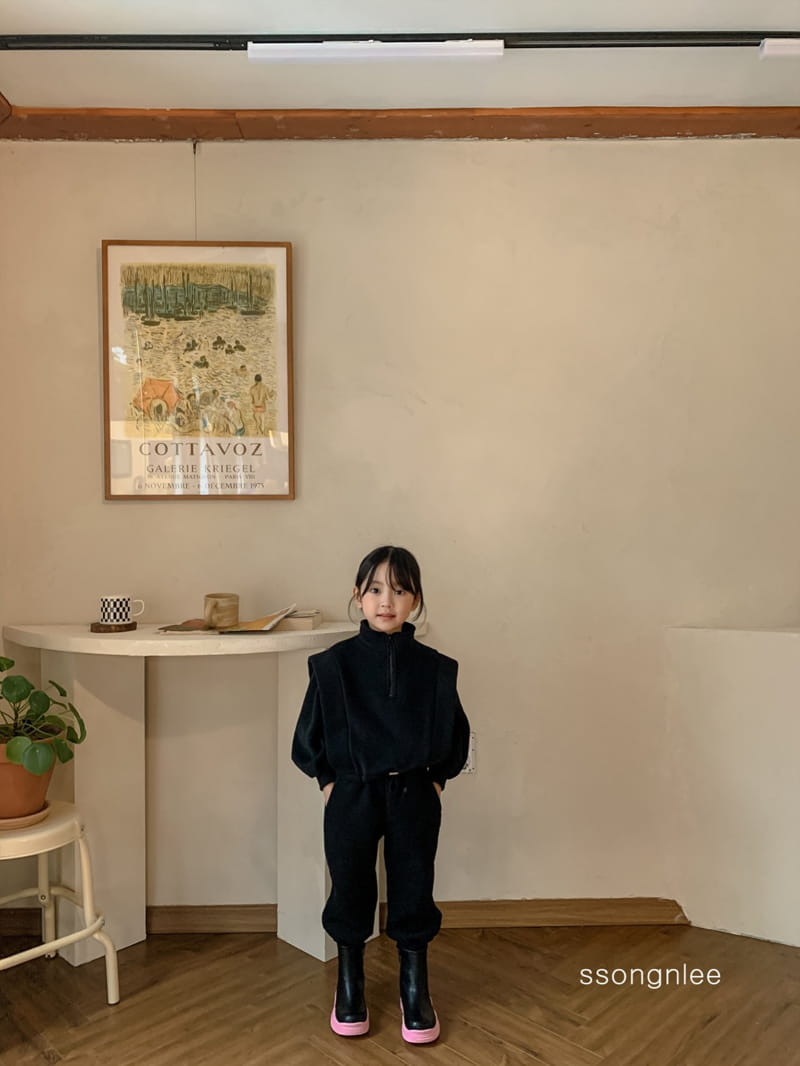 SSONGNLEE - Korean Children Fashion - #Kfashion4kids - Ssong Ssong Top Bottom Set - 3