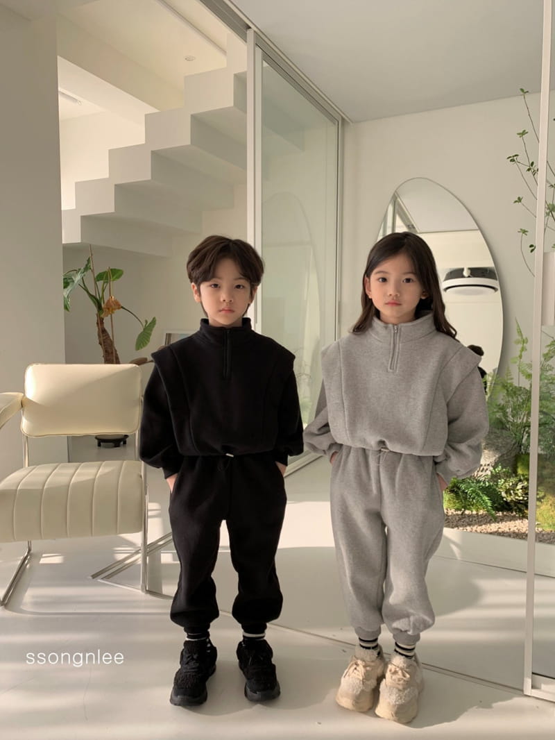 SSONGNLEE - Korean Children Fashion - #Kfashion4kids - Ssong Ssong Top Bottom Set - 9
