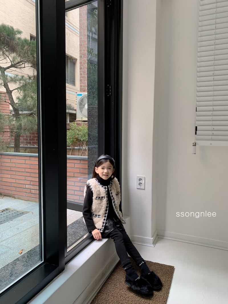SSONGNLEE - Korean Children Fashion - #Kfashion4kids - Leather Shorts - 3