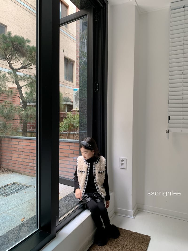 SSONGNLEE - Korean Children Fashion - #Kfashion4kids - Leather Shorts - 4
