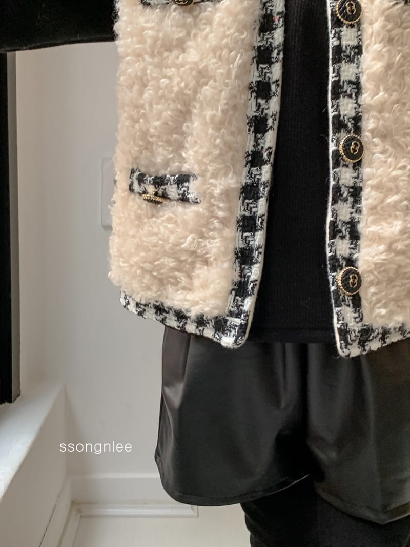 SSONGNLEE - Korean Children Fashion - #Kfashion4kids - Leather Shorts - 5
