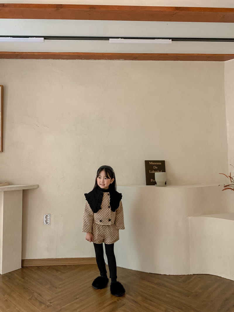 SSONGNLEE - Korean Children Fashion - #Kfashion4kids - Collar Padding Jacket - 4