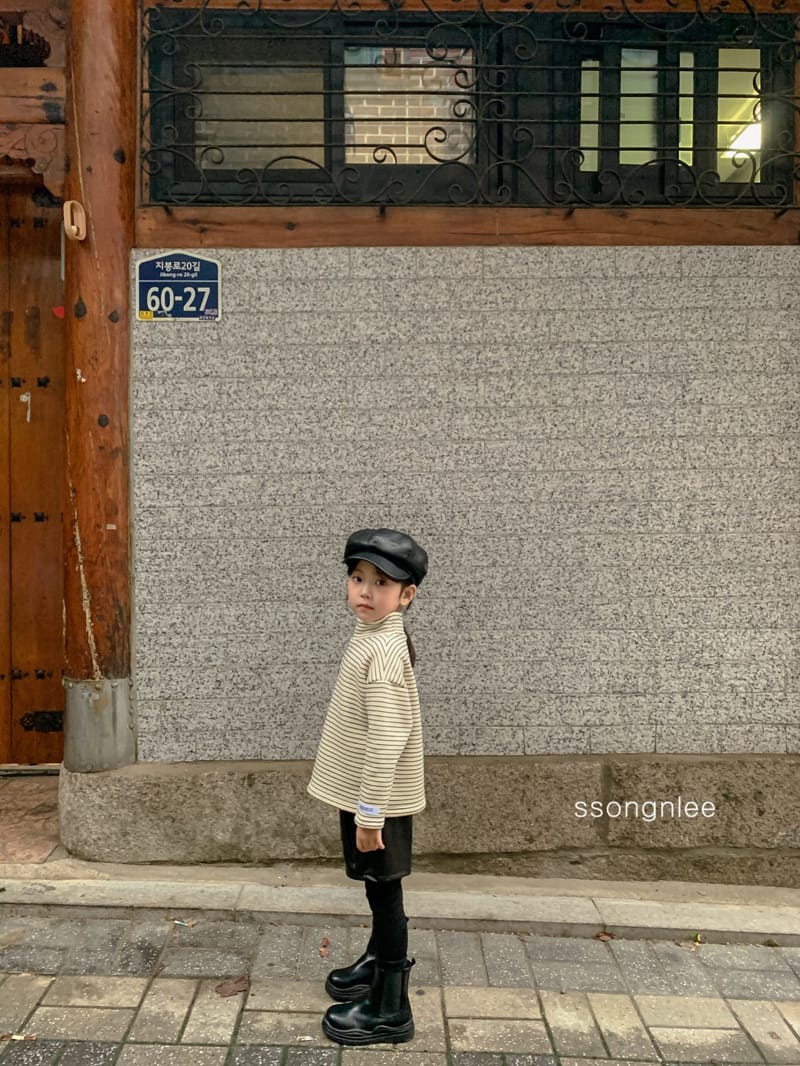 SSONGNLEE - Korean Children Fashion - #Kfashion4kids - Stripes Turtleneck Tee - 11