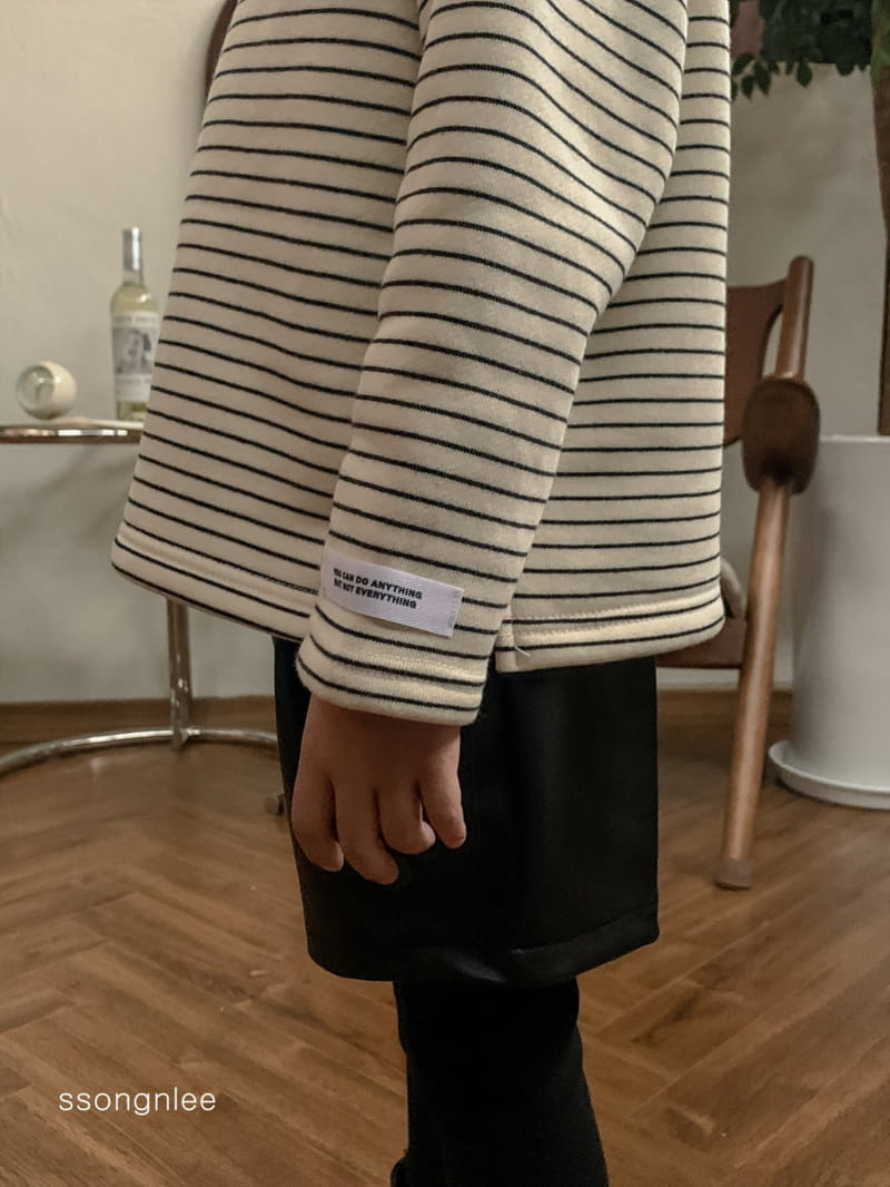SSONGNLEE - Korean Children Fashion - #Kfashion4kids - Stripes Turtleneck Tee - 8
