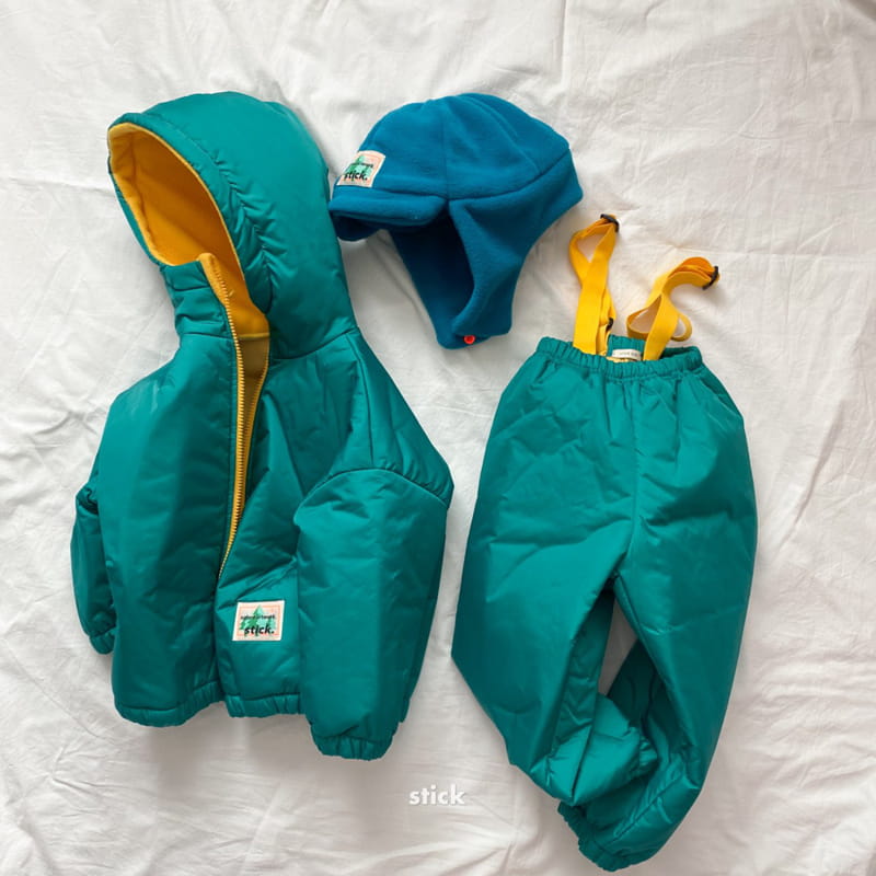 STICK - Korean Children Fashion - #Kfashion4kids - Sled Jumper Dungarees Set - 11