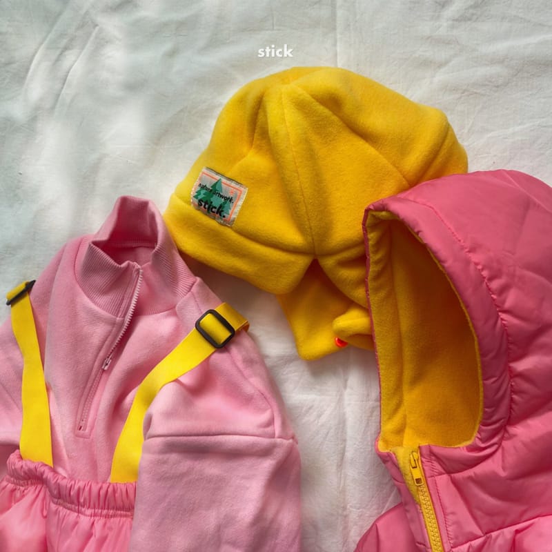 STICK - Korean Children Fashion - #Kfashion4kids - Sled Jumper Dungarees Set - 6