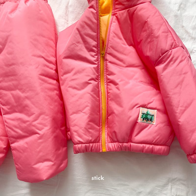STICK - Korean Children Fashion - #Kfashion4kids - Sled Jumper Dungarees Set - 7
