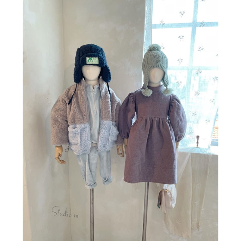 STUDIO M - Korean Children Fashion - #Kfashion4kids - Marshmallow One-piece