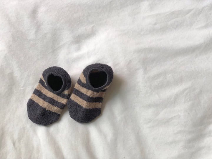 TEAMAND - Korean Children Fashion - #Kfashion4kids - Ppapiyong Sleep Short Socks [set of 4] - 4
