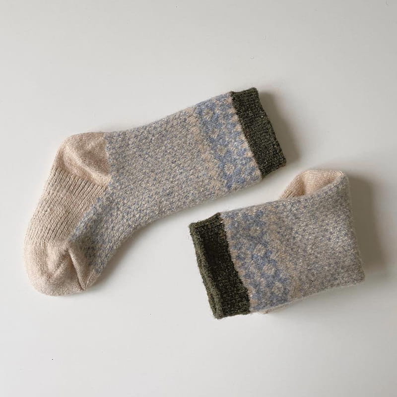 TEAMAND - Korean Children Fashion - #Kfashion4kids - Nordic Socks [set of 3]