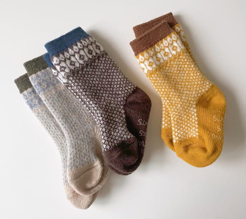 TEAMAND - Korean Children Fashion - #Kfashion4kids - Nordic Socks [set of 3] - 7
