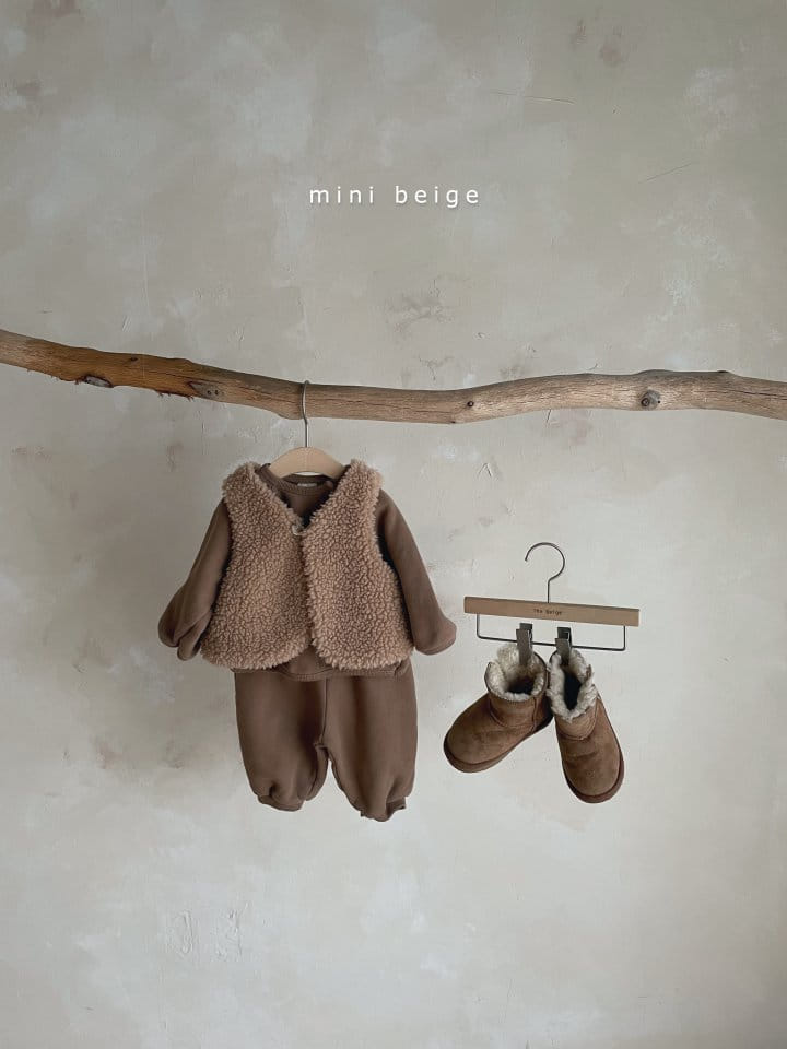 THE BEIGE - Korean Children Fashion - #Kfashion4kids - Fleece Vest - 8