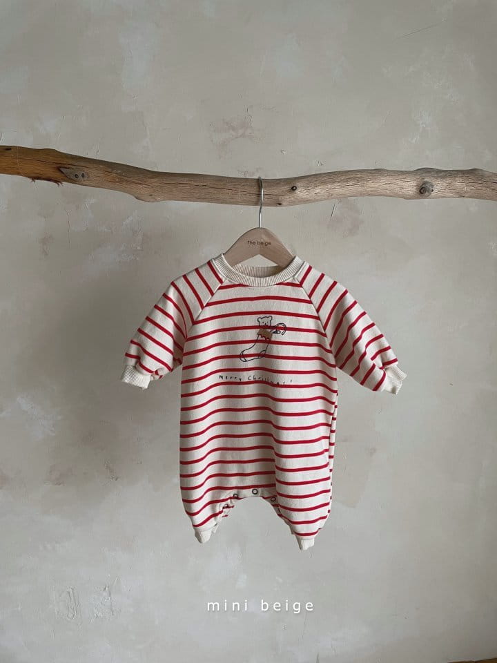 THE BEIGE - Korean Children Fashion - #Kfashion4kids - Christmas Bodysuit - 3