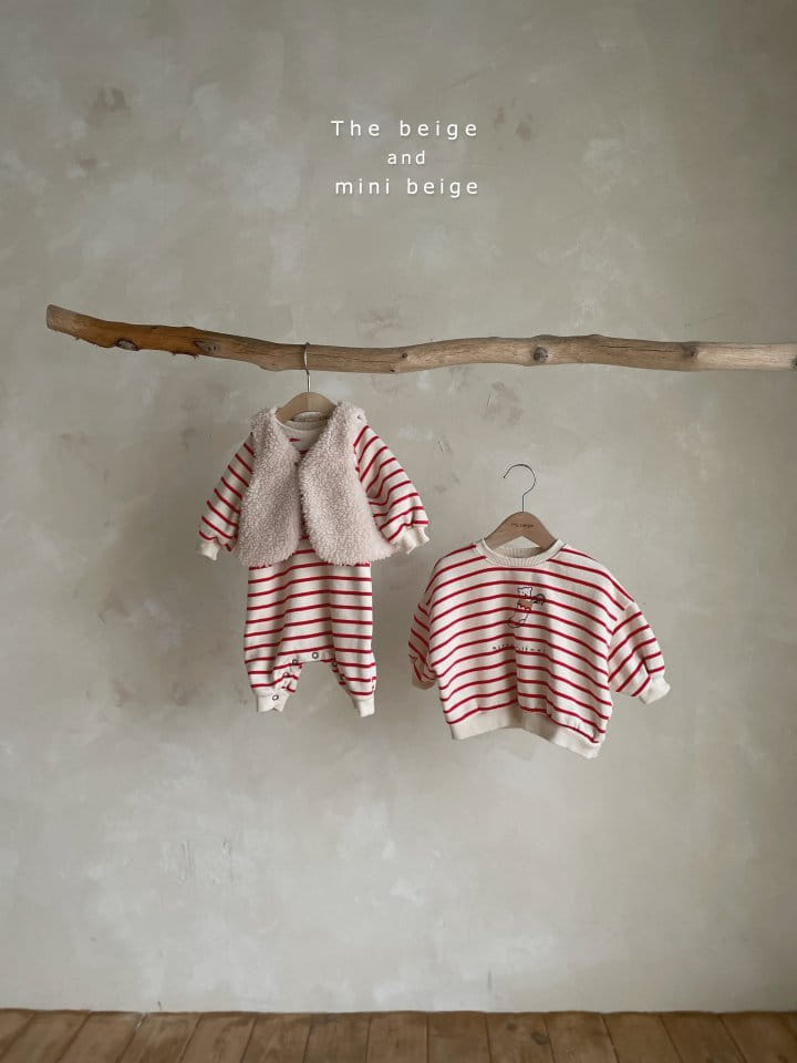 THE BEIGE - Korean Children Fashion - #Kfashion4kids - Christmas Bodysuit - 4