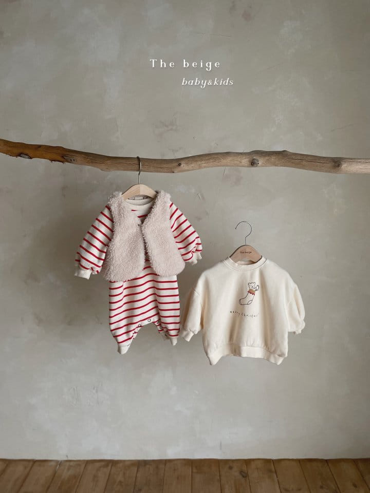 THE BEIGE - Korean Children Fashion - #Kfashion4kids - Christmas Bodysuit - 5