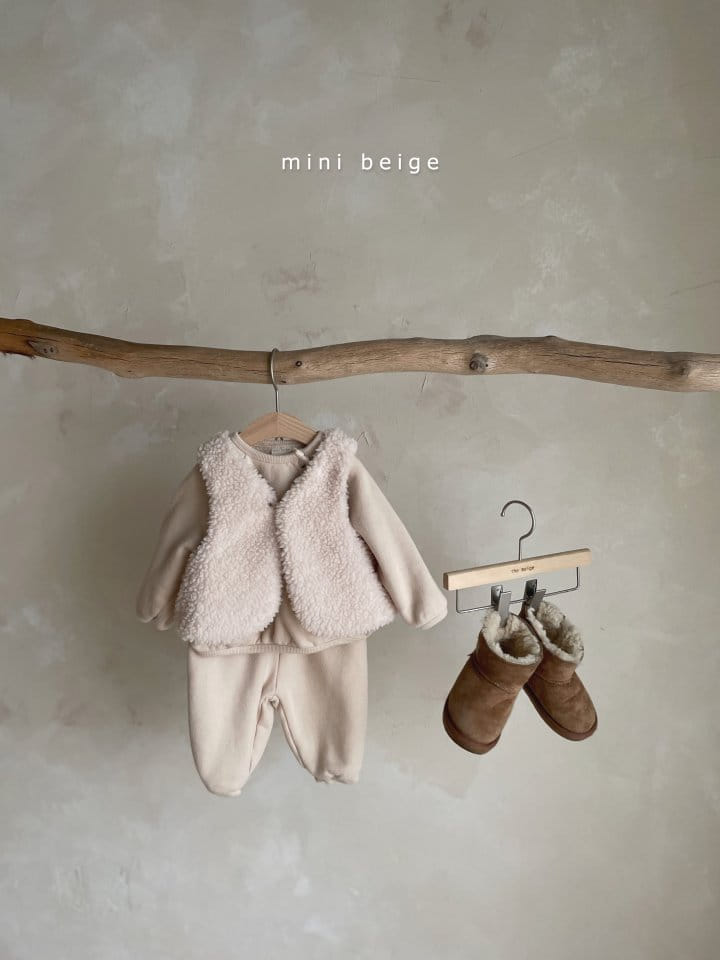 THE BEIGE - Korean Children Fashion - #Kfashion4kids - Pocket Top Bottom Set - 7
