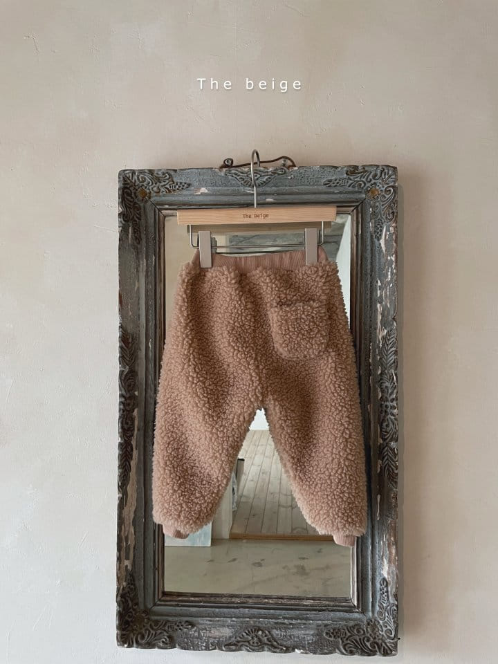 THE BEIGE - Korean Children Fashion - #Kfashion4kids - Fleece Pants - 3