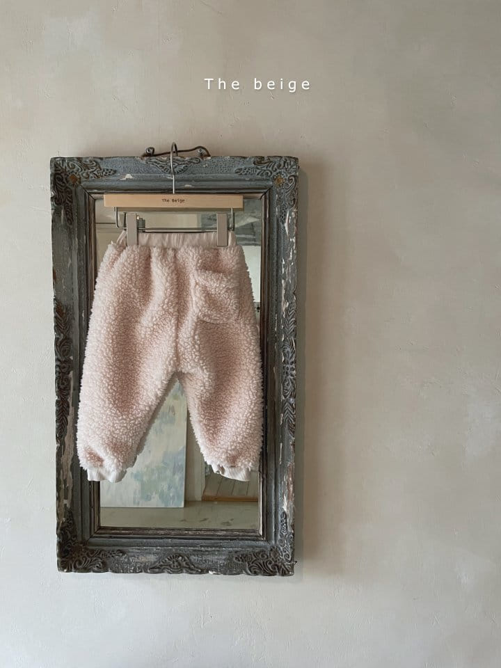 THE BEIGE - Korean Children Fashion - #Kfashion4kids - Fleece Pants - 4