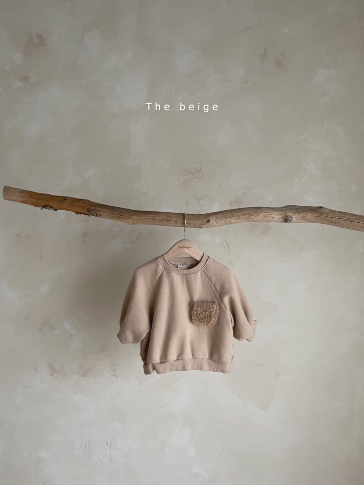 THE BEIGE - Korean Children Fashion - #Kfashion4kids - Fleece Pocket Sweatshirt - 3