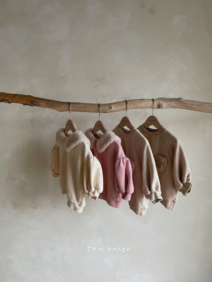 THE BEIGE - Korean Children Fashion - #Kfashion4kids - Fleece Pocket Sweatshirt - 8