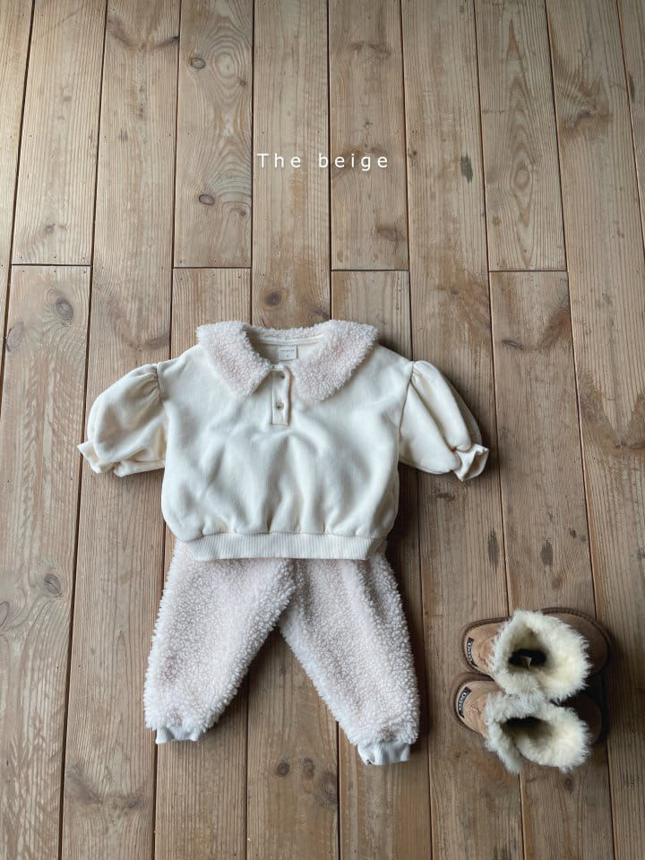 THE BEIGE - Korean Children Fashion - #Kfashion4kids - Fleece Sailor Sweatshirt - 7
