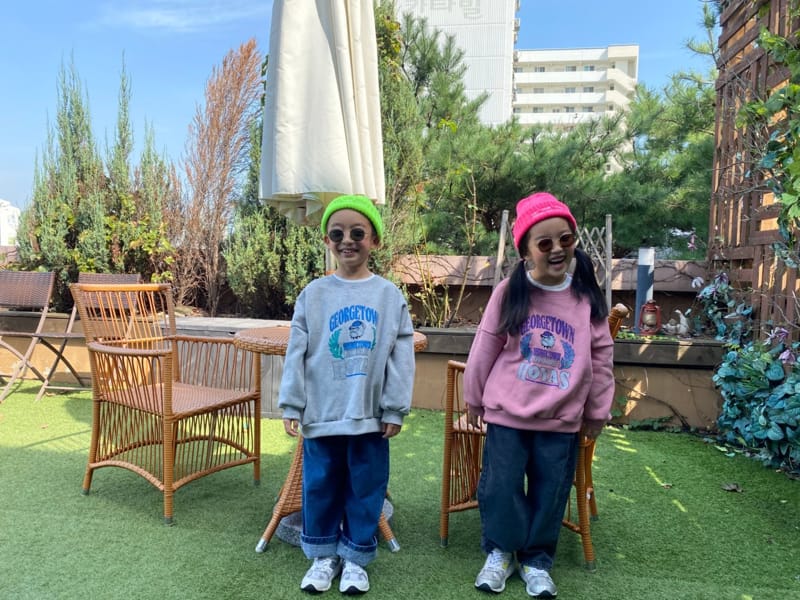 THE GREY - Korean Children Fashion - #Kfashion4kids - Hoyas Sweatshirt - 6