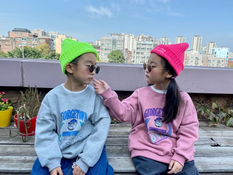 THE GREY - Korean Children Fashion - #Kfashion4kids - Hoyas Sweatshirt - 8