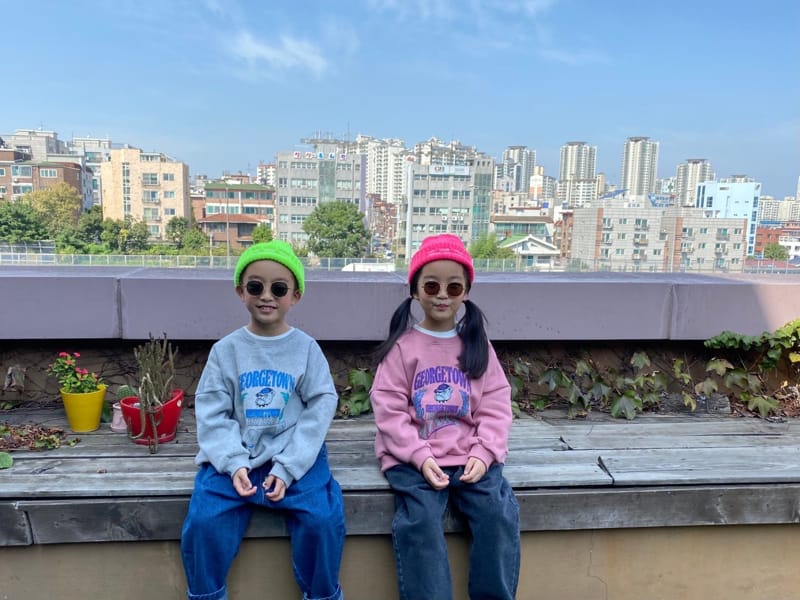 THE GREY - Korean Children Fashion - #Kfashion4kids - Hoyas Sweatshirt - 9